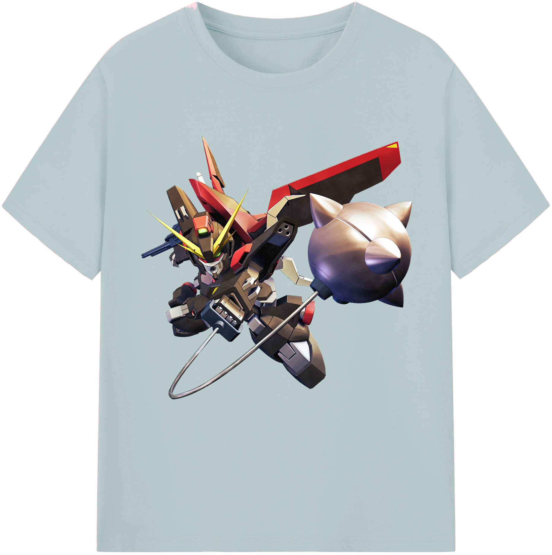 （画像用） 機動戦士ガンダム Mobile Suit Gundam 綿100％半袖Tシャツ（フロントプリント）